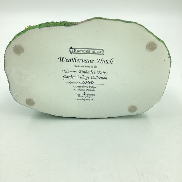 Hawthorne Village Thomas Kincade Fairy Garden Village "Weathervane Hutch" EUC - Picture 3 of 7